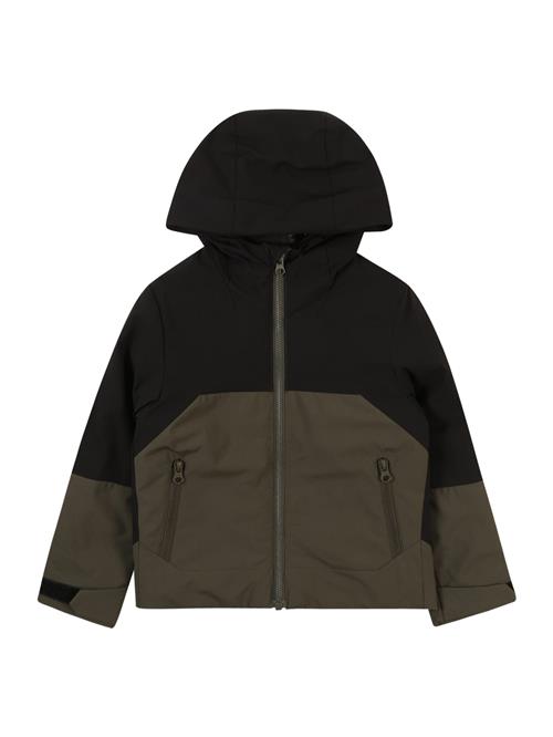 Jack & Jones Junior Overgangsjakke 'JCOAIDEN'  gran / sort