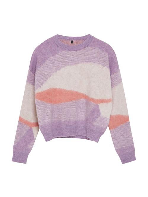 Trendyol Pullover  lilla / lavendel / laks / offwhite