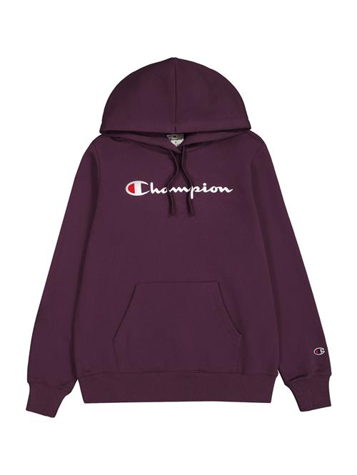 Champion Authentic Athletic Apparel Sweatshirt  mørkelilla / lys rød / hvid