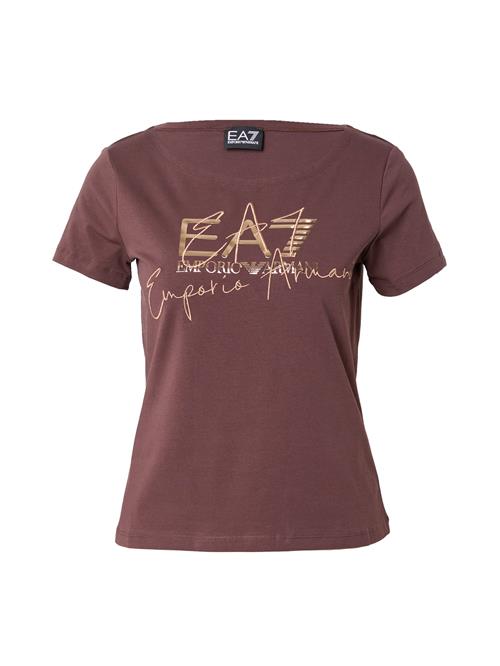 Se EA7 Emporio Armani Shirts  brun / guld ved About You