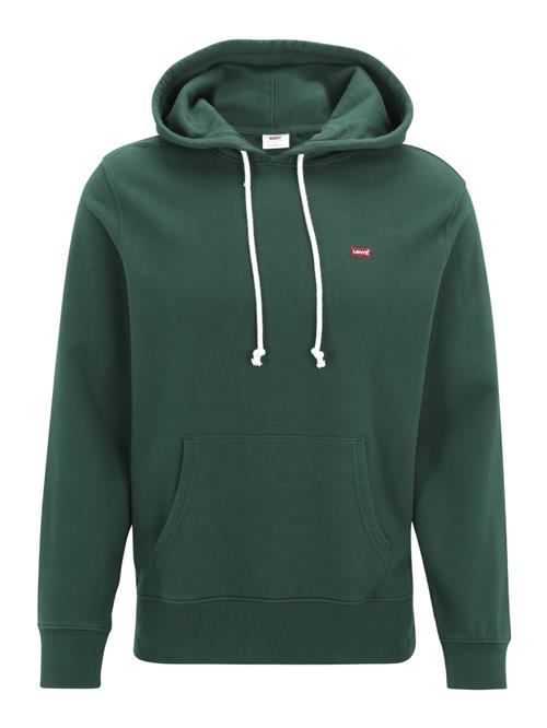 Se LEVI'S ® Sweatshirt 'New Original'  gran / hvid ved About You