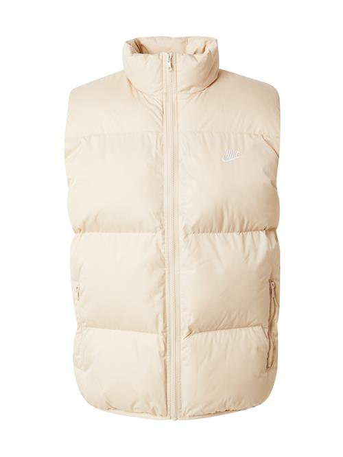 Nike Sportswear Sportsvest 'Club'  sand / hvid