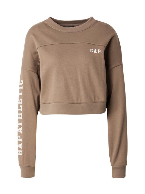 Se GAP Sweatshirt  lysebrun / offwhite ved About You