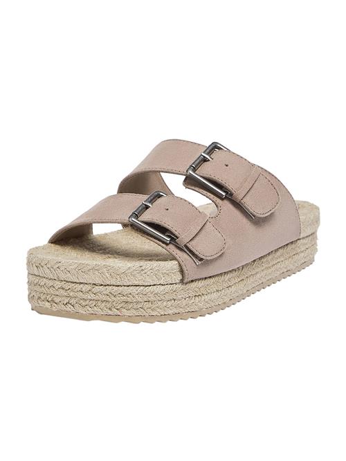 Pull&Bear Pantoletter  beige / gammelrosa