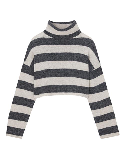 Se Pull&Bear Pullover  antracit / uldhvid ved About You