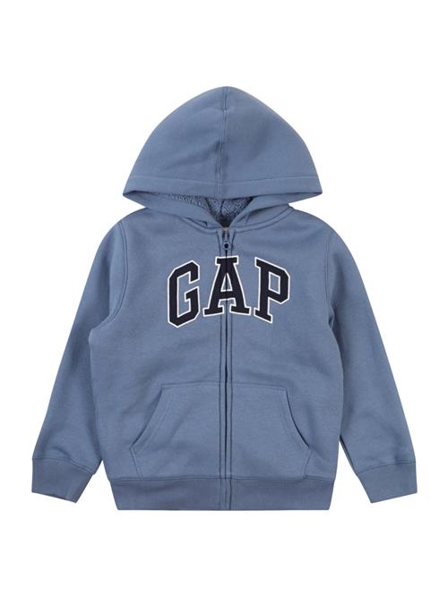 GAP Sweatjakke  marin / opal / hvid