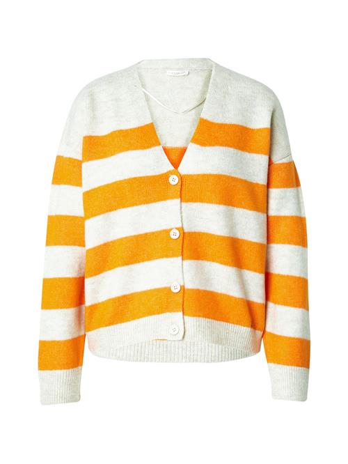 Key Largo Cardigan 'SPICE'  ecru / orange