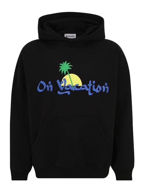 On Vacation Club Sweatshirt 'Oasis'  blå / gul / grøn / sort