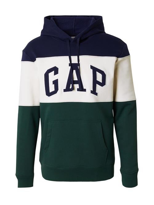 GAP Sweatshirt 'HERITAGE'  navy / gran / hvid