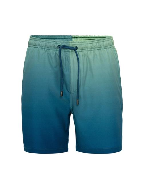 By Diess Collection Badeshorts  petroleum / pastelgrøn