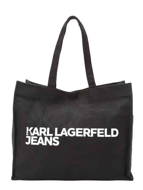 KARL LAGERFELD JEANS Shopper  sort / offwhite