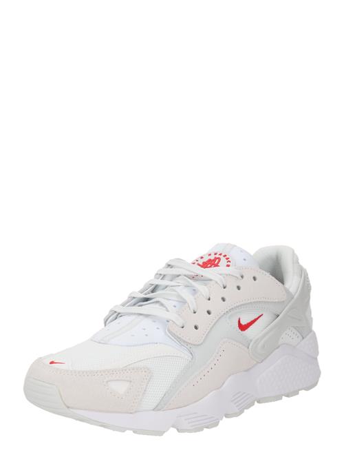 Se Nike Sportswear Sneaker low 'AIR HUARACHE'  taupe / rød / hvid ved About You