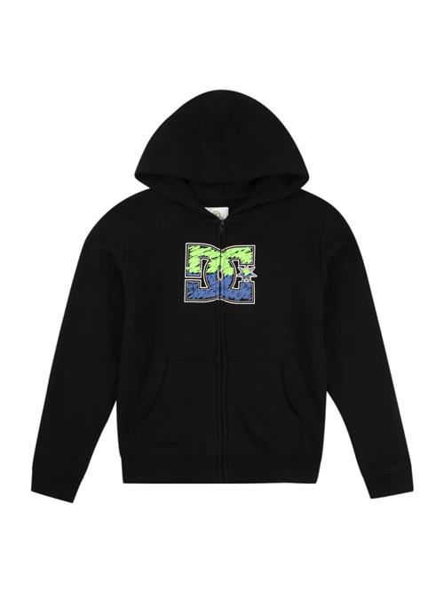 DC Shoes Sportssweatjakke 'STAR'  blå / lime / sort