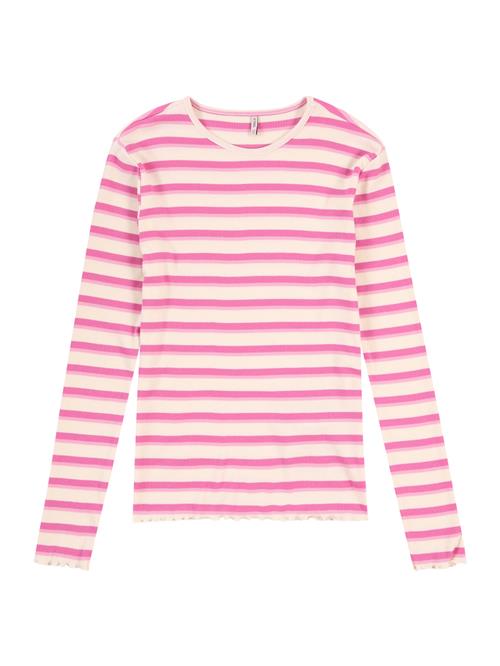 KIDS ONLY Bluser & t-shirts 'KOGEvig'  lyserød / lys pink / naturhvid