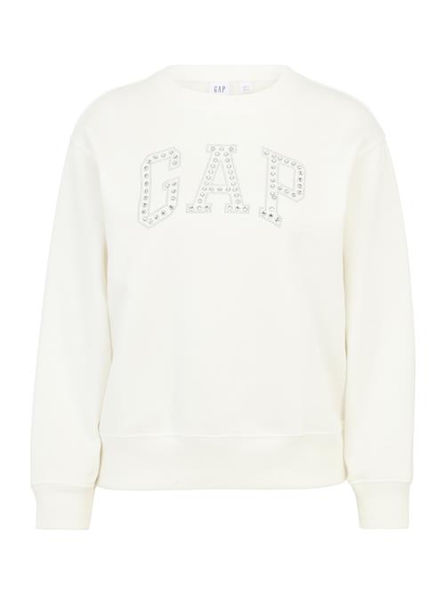 Gap Petite Sweatshirt 'HERITAGE'  sølv / hvid