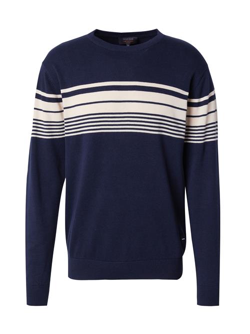 Se INDICODE JEANS Pullover 'Porcenak'  navy / offwhite ved About You