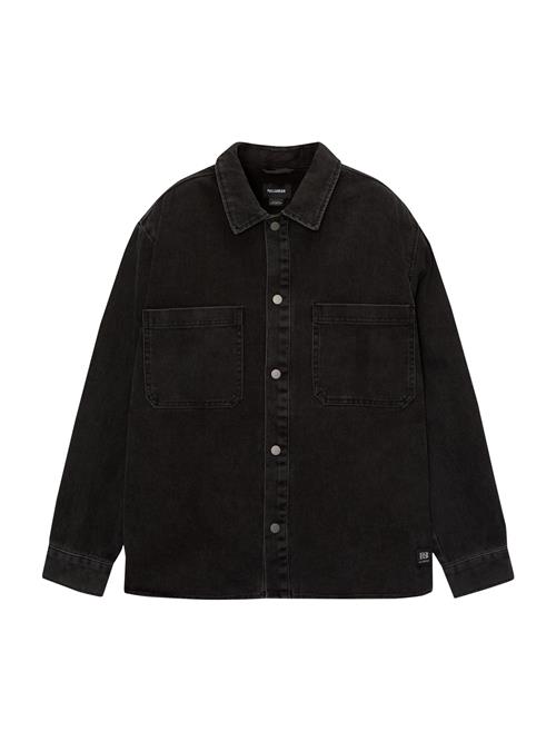 Pull&Bear Overgangsjakke  black denim