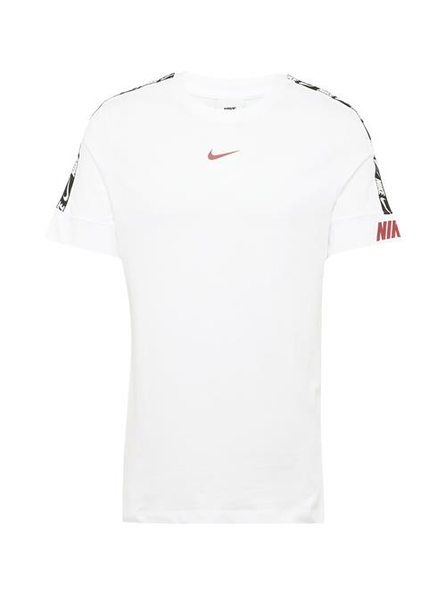 Nike Sportswear Bluser & t-shirts  rubinrød / sort / hvid