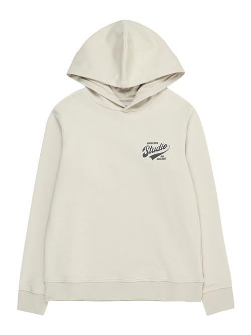 Jack & Jones Junior Sweatshirt 'TREND'  beige / sort