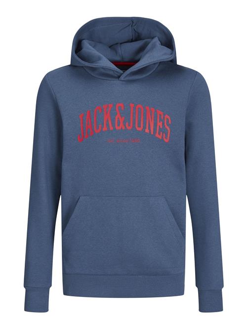 Se Jack & Jones Junior Sweatshirt 'JJEJosh'  ensian / knaldrød ved About You