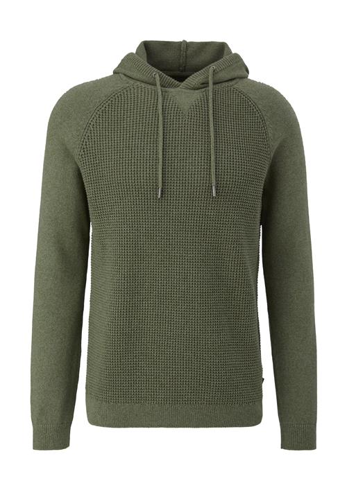 QS Pullover  grøn-meleret