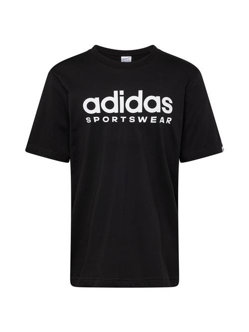 ADIDAS SPORTSWEAR Bluser & t-shirts  sort / hvid