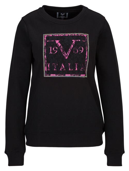 Se 19V69 ITALIA Sweatshirt 'Suzette'  pink / sort ved About You