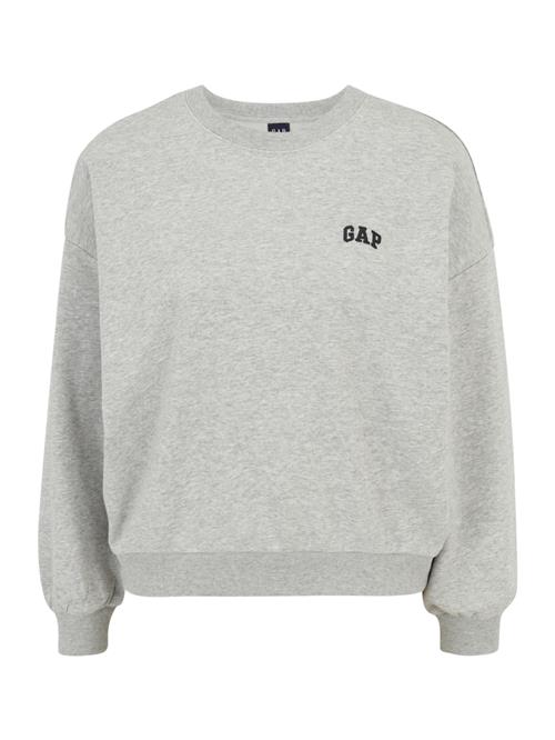 Se Gap Petite Sweatshirt  grå-meleret / sort ved About You