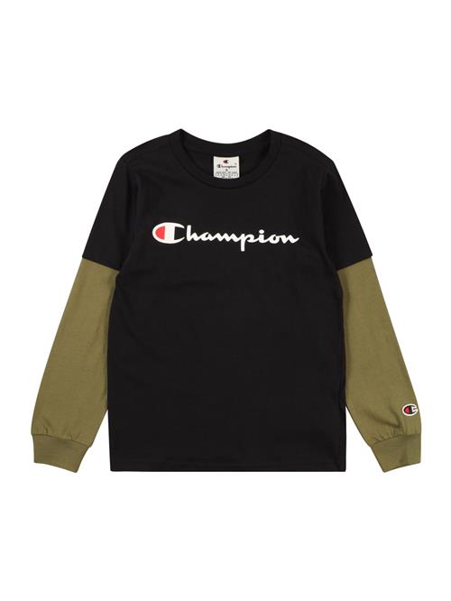 Champion Authentic Athletic Apparel Shirts  oliven / sort / hvid