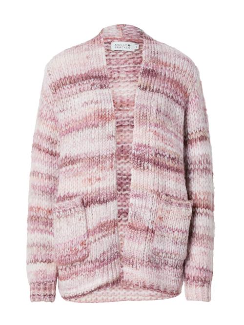 Se Molly BRACKEN Cardigan  pink / mørk pink / hvid ved About You