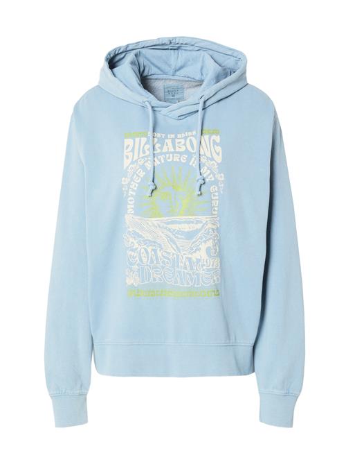 Se BILLABONG Sweatshirt 'COASTAL DREAMER'  lyseblå / æble / hvid ved About You