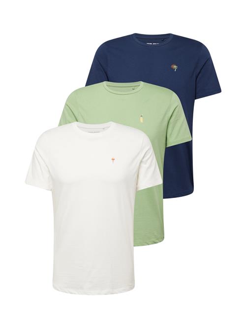 BLEND Bluser & t-shirts  marin / lysegrøn / hvid