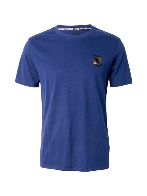 BLEND Bluser & t-shirts  marin / mørkebrun / gul / sort