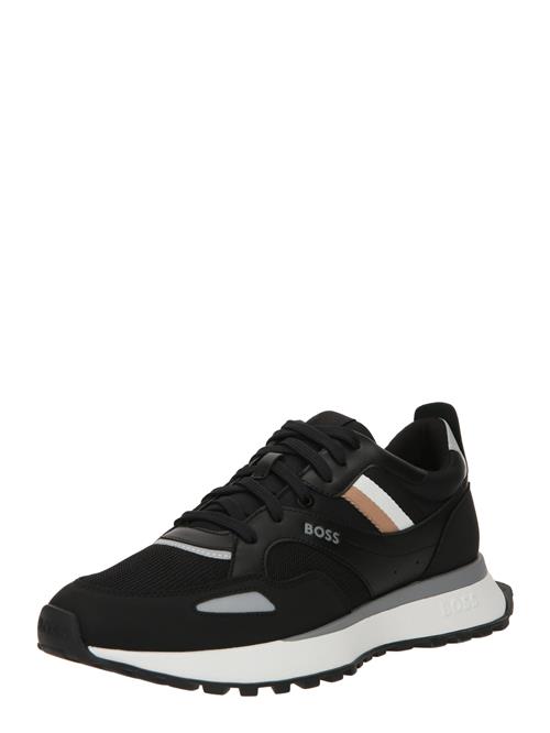 Se BOSS Sneaker low  chamois / grå / sort / hvid ved About You