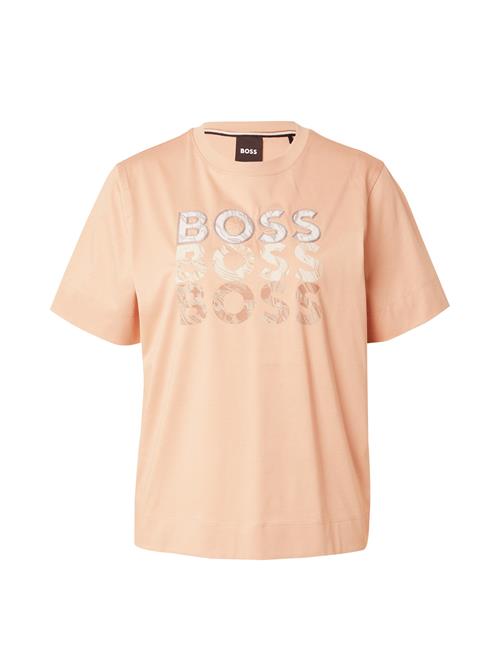 Se BOSS Shirts 'Elpha'  sand / brun / grå / hvid ved About You