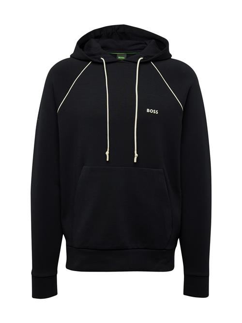 BOSS Sweatshirt 'Soody 1'  sort / hvid