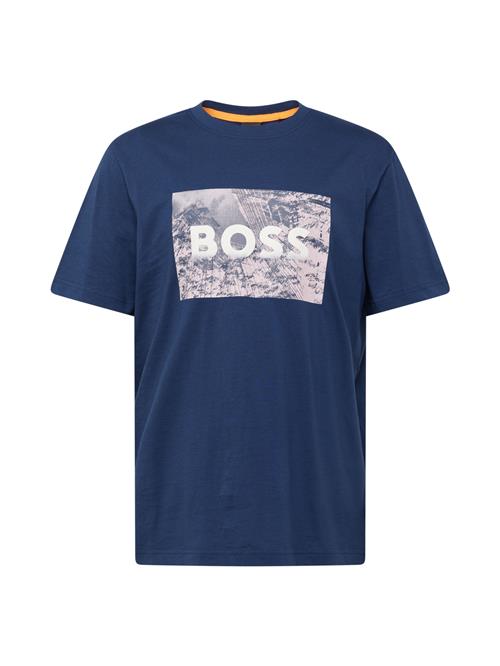 BOSS Bluser & t-shirts 'Building'  navy / greige / hvid