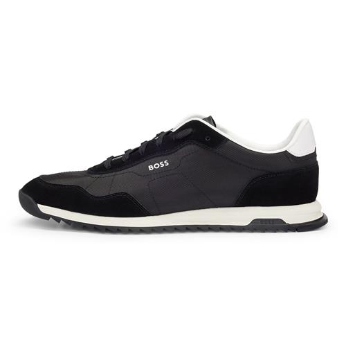 BOSS Sneaker low  sort / hvid