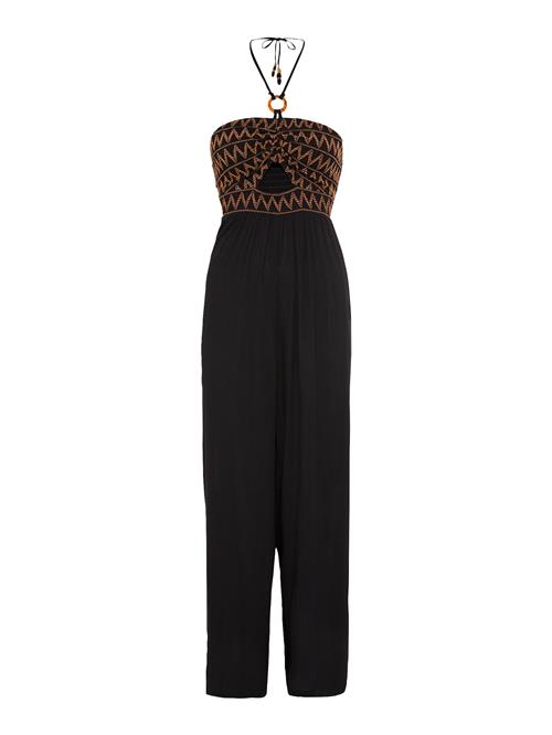 Se BRUNO BANANI Jumpsuit  brun / sort ved About You