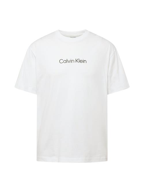 Calvin Klein Bluser & t-shirts 'Hero'  sort / hvid