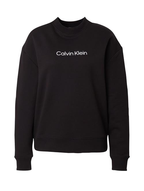 Se Calvin Klein Sweatshirt 'Hero'  sort / hvid ved About You