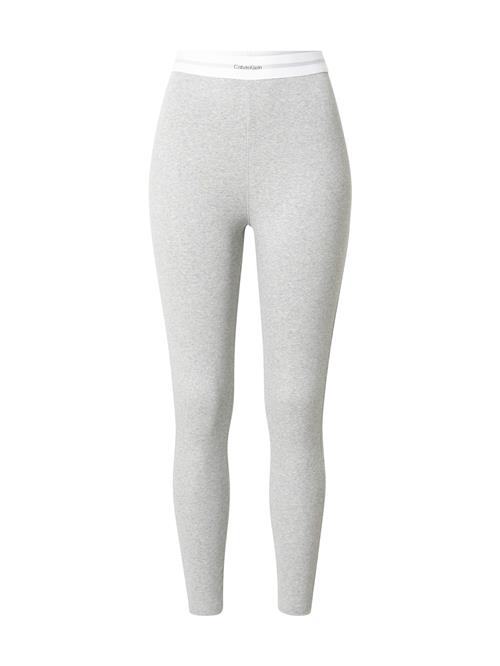 Se Calvin Klein Leggings  grå / sort / hvid ved About You