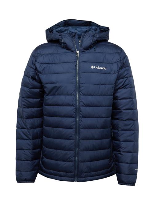 COLUMBIA Udendørsjakke 'Powder Lite II'  navy / hvid