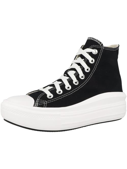 Se CONVERSE Sneaker high 'CHUCK TAYLOR ALL STAR MOVE HI'  sort / hvid ved About You