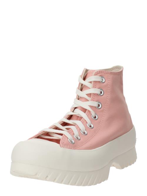 Se CONVERSE Sneaker high 'CHUCK TAYLOR ALL STAR LUGGED 2'  lys pink / hvid ved About You