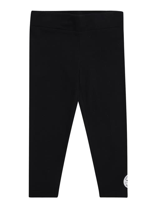 CONVERSE Leggings  sort / hvid