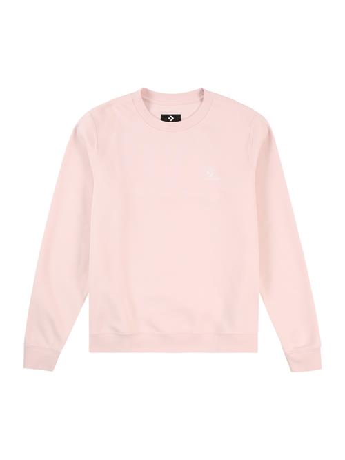 CONVERSE Sweatshirt  lyserød / hvid