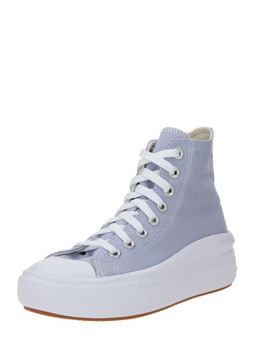 Se CONVERSE Sneaker high 'CHUCK TAYLOR ALL STAR MOVE'  lyselilla / sort / hvid ved About You