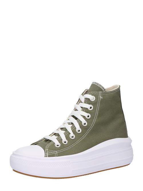 CONVERSE Sneaker high 'CHUCK TAYLOR ALL STAR MOVE'  khaki / hvid