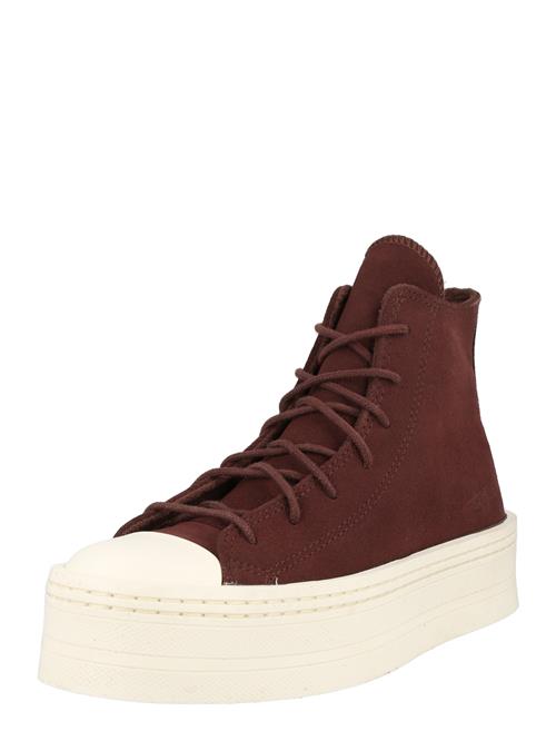 Se CONVERSE Sneaker high 'CHUCK TAYLOR ALL STAR MODERN'  brun / hvid ved About You